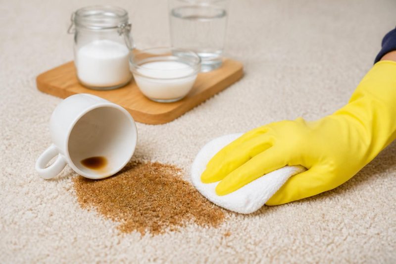 Halıdaki Kahve Lekesi Nasıl Çıkar? Sütlü, Şekerli ve Kurumuş Lekeler İçin İpliğe Zarar Vermeyen Müdahale Rehberi
