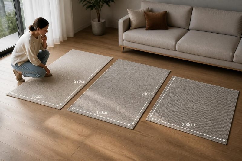 4 Metrekare Halı Kaç cm Olur? 160×230, 170×240 ve 200×200 Ölçülerinde Odaya Uygun Seçim Rehberi