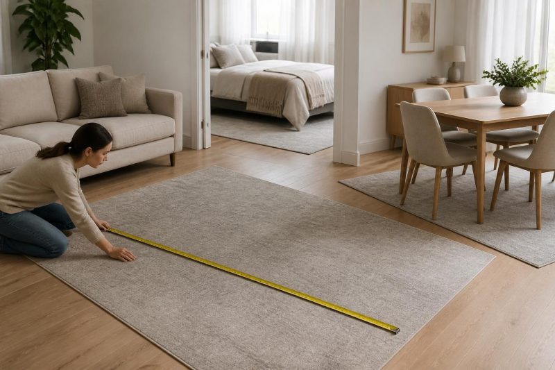 4 Metrekare Halı Kaç cm Olur? 160×230 ile 200×200 Arasında Salon, Yatak Odası ve Yemek Masası İçin Ölçü Seçimi