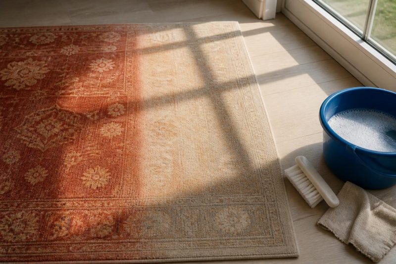 Halı Renkleri Neden Solar? Güneş, Temizlik Hatası ve Yıpranmayı Birbirinden Ayırma Rehberi