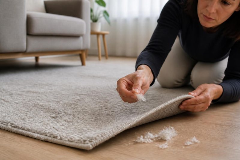 Halı Tüy Dökmesi Normal mi? Yeni Halıda Gevşek Lif, Hav Kaybı ve Üretim Hatasını Ayırt Etme Rehberi
