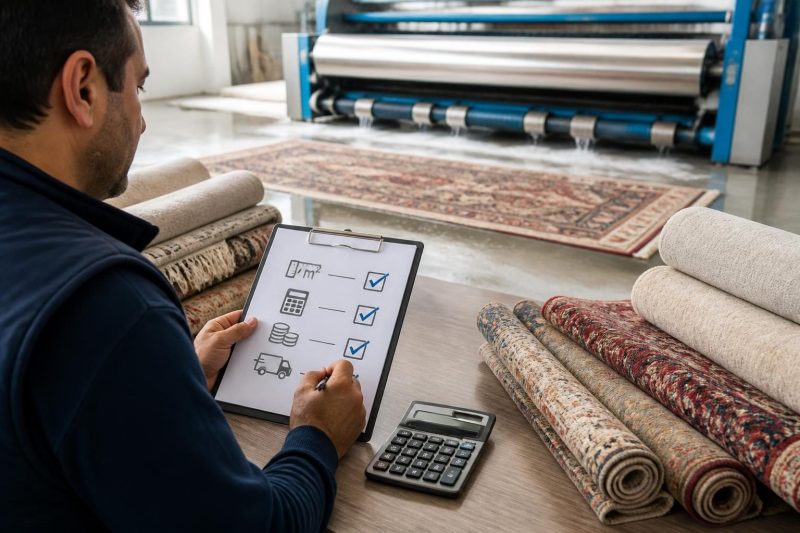 Halı Yıkama Fiyatları Nasıl Karşılaştırılır? m² Hesabı, Minimum Ücret ve Teslimat Kalemleriyle Teklif Kontrol Listesi