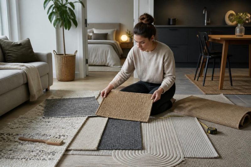 IKEA Halı Nasıl Seçilir? Salon, Yatak Odası ve Mutfakta Ölçü–Malzeme–Bakım Dengesine Göre Model Belirleme Rehberi