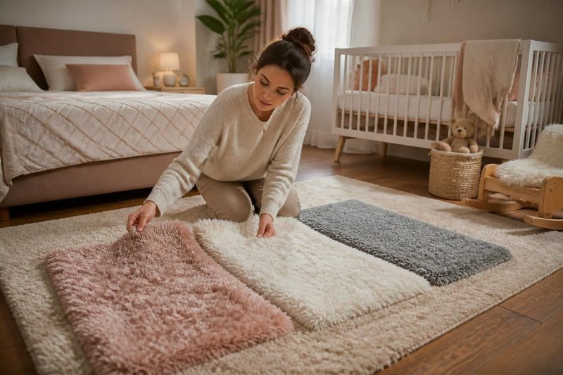 Peluş Halı Alınır mı? Yatak Odası ve Çocuk Odasında Hav Uzunluğu, Tüy Dökülmesi ve Temizlik İhtiyacına Göre Seçim Rehberi