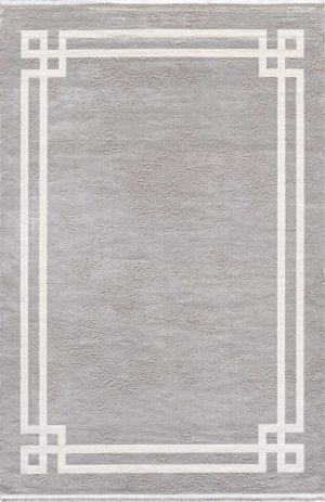 Pierre Cardin Halı Monet MT18B Gri Modern Desenli Şık Makine Dokuması Halı