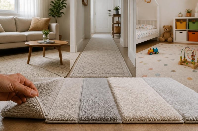 Polyester Halı Alınır mı? Salon, Koridor ve Çocuk Odasında Ezilme Riskine Göre Doğru Modeli Seçme Rehberi