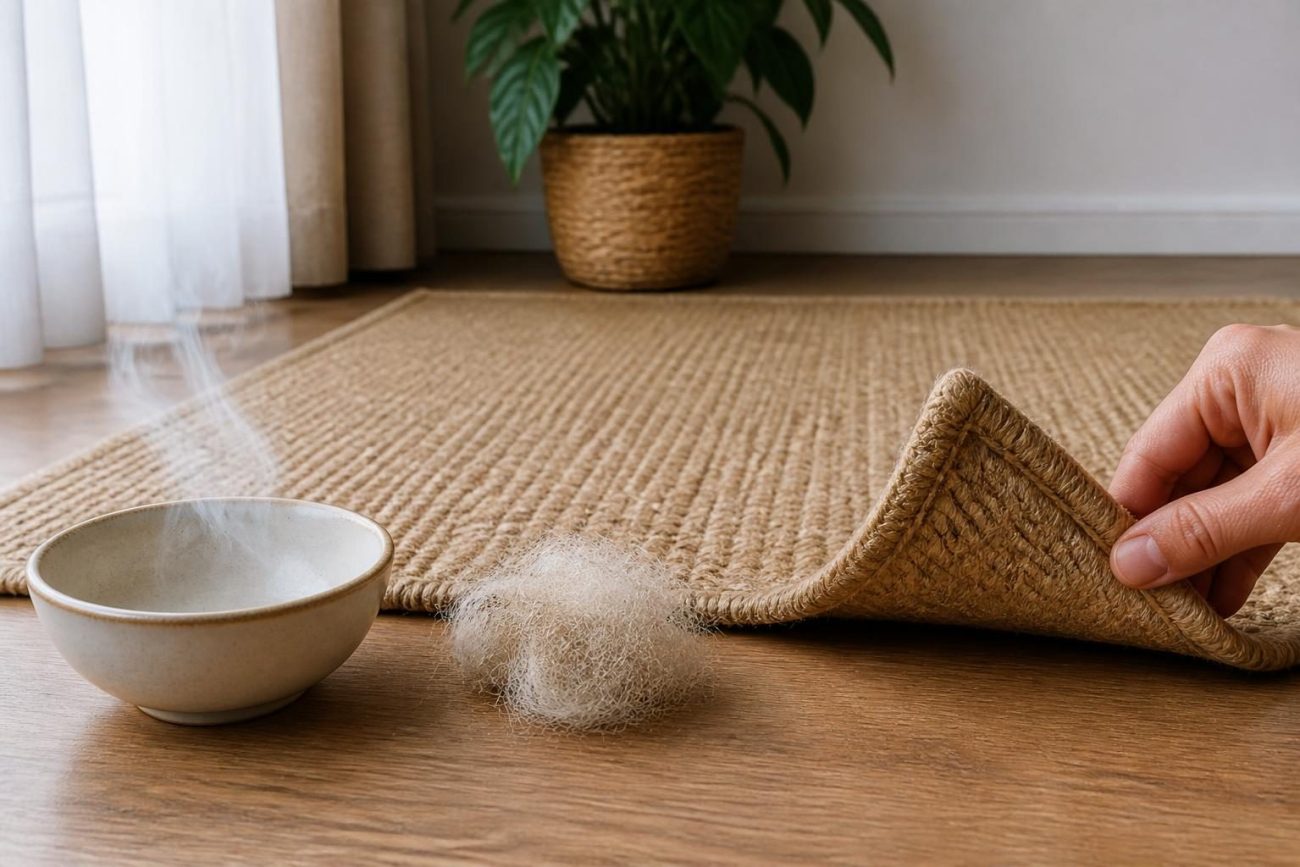 Sisal halı yorumları için dokulu halı köşesi